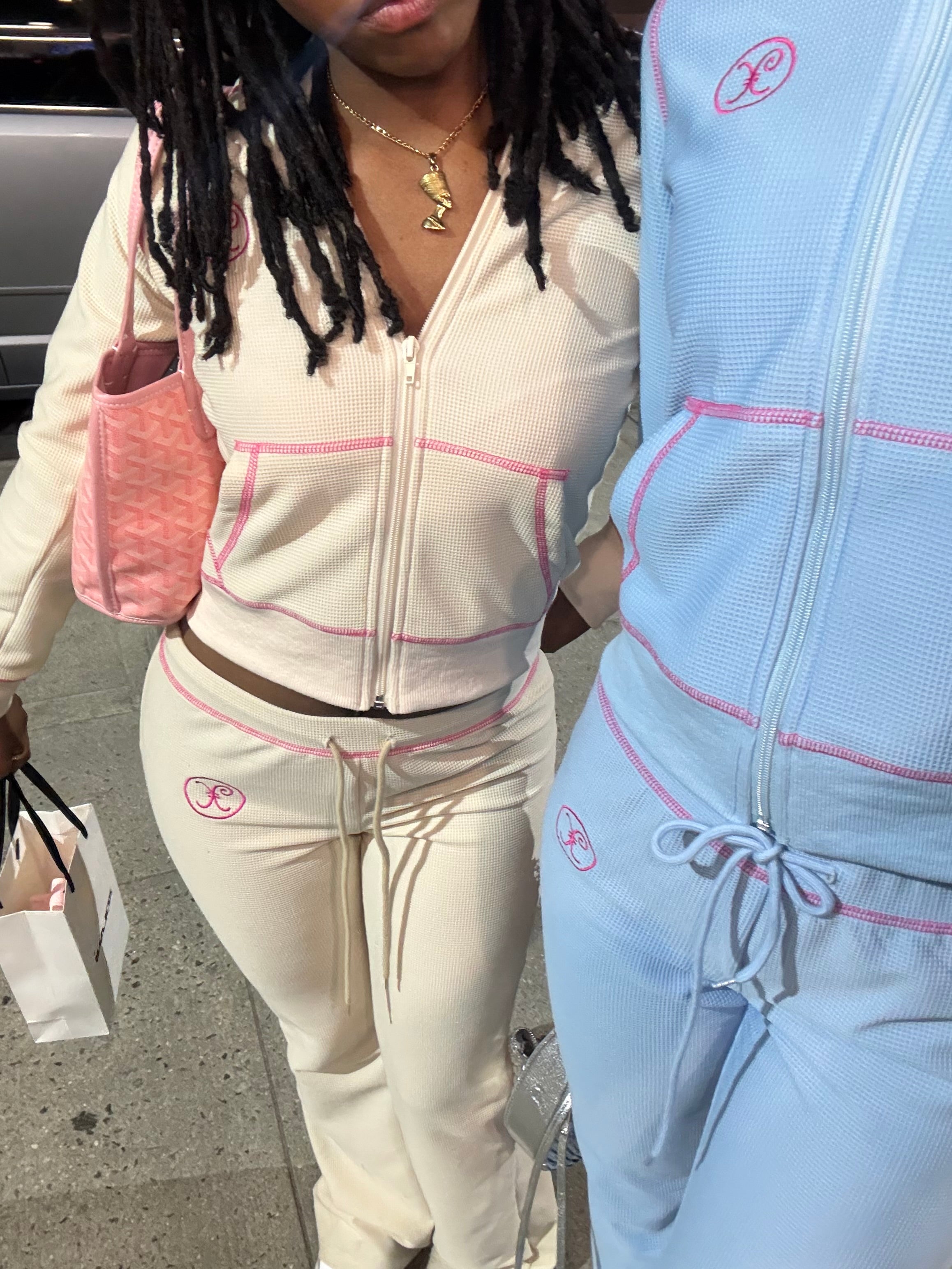 Xo Dolly Zip Fitted Hoodie