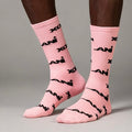 Pink Ribbon Socks